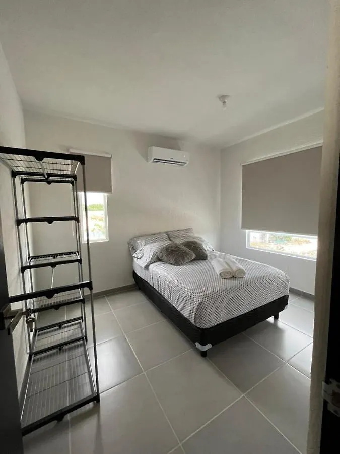 Departamento Familiar En Cancun Poligono Sur, A 25 Min De Las Playas Y 5 Min Del Santuario Desatadora De Nudos Apartment