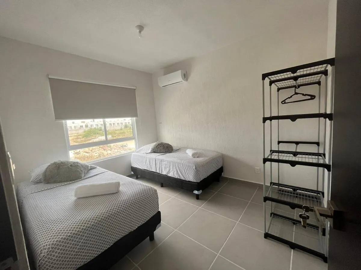 Departamento Familiar En Cancun Poligono Sur, A 25 Min De Las Playas Y 5 Min Del Santuario Desatadora De Nudos Apartment